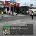 BERIKAN PELAYANAN PUBLIK SATLANTAS POLRES PESISIR BARAT GELAR PAM RAWAN SIANG