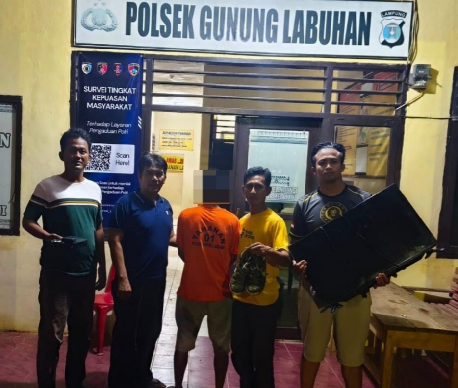 Curi Motor dan Bahan Sembako, Polsek Gunung Labuhan Ringkus Diduga Pelaku Curat Rumah Kosong di Bengkulu Tengah