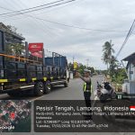 SATLANTAS POLRES PESISIR BARAT LAKSANAKAN PAM RAWAN SIANG DAN MONITORING ARUS LALU LINTAS