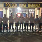 Kunker di Polsek Buay Bahuga, Kapolres Tekankan Anggota Jauhi Narkoba Kejar Prestasi