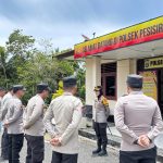 KAPOLRES PESISIR BARAT MELAKSANAKAN KEGIATAN INSPEKSI, ASISTENSI DAN EVALUASI DI POLSEK PESISIR UTARA