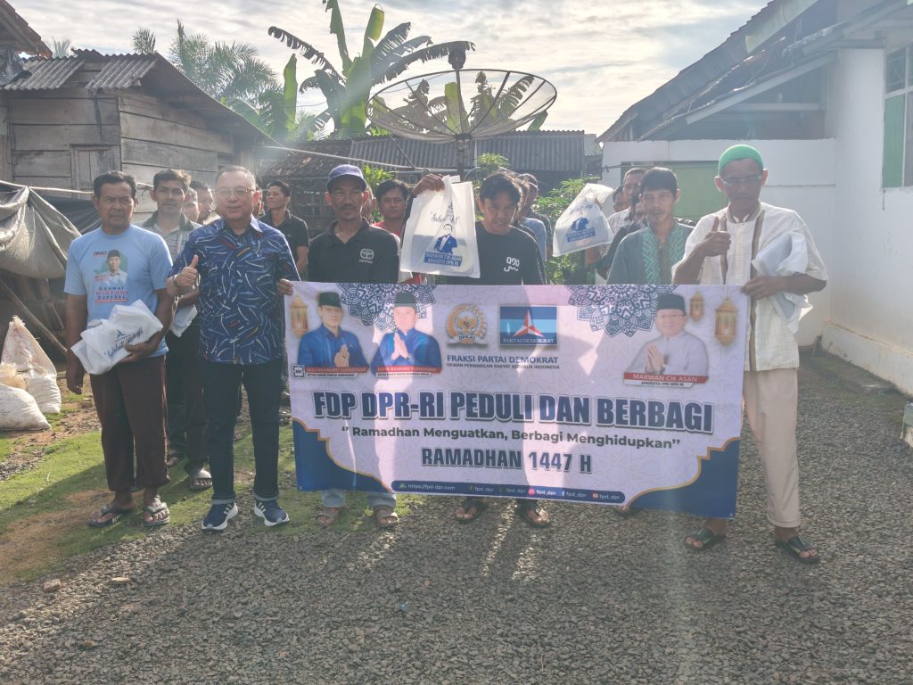 Anggota DPR-RI Marwan Cik Asan Berbagi Kebaikan Ramadhan 1447 H