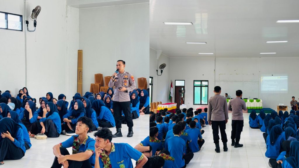 KEMBALI, POLRES PESISIR BARAT GENCAR MELAKSANAKAN SOSIALISASI PENERIMAAN ANGGOTA POLRI T.A. 2026.