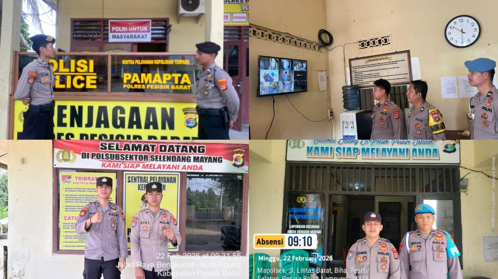 POLRES PESISIR BARAT HINGGA POLSEK JAJARAN LAKSANAKAN SIAGA MAKO, CERMIN KESIAPSIAGAAN DALAM PELAKSANAAN TUGAS