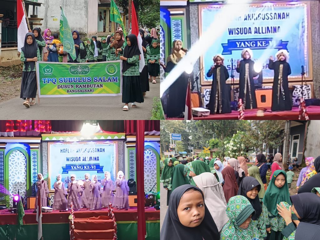 TPQ Subulus Salam Bangsalsari Gelar Kirab dan Haflah Akhirussanah ke-VI