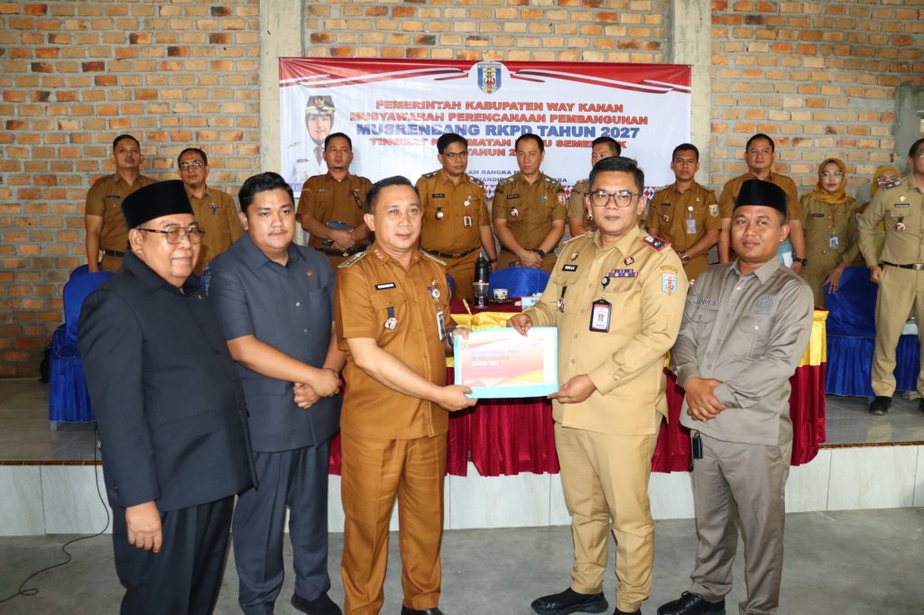 Sekda Way Kanan Secara Resmi Buka Musrenbang Umpu Semenguk