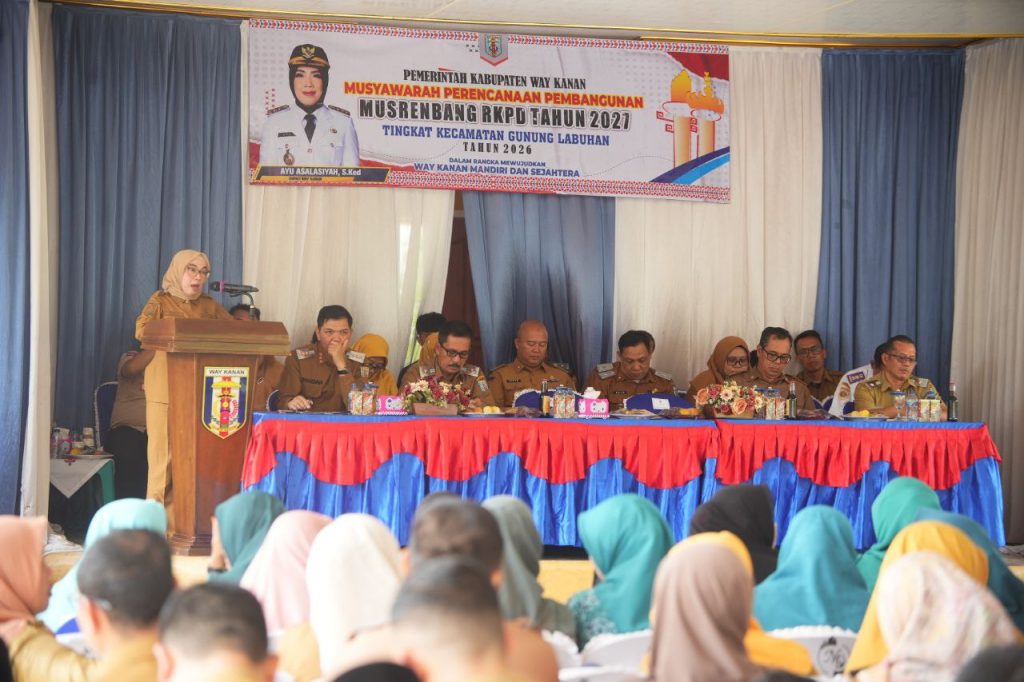 Musrenbang Kecamatan Gunung Labuhan, Bupati Ayu Tekankan Peningkatan Kampung Berkembang