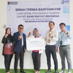 CSR BRI Dorong Desa Nibung Bersih, Bank Sampah Kartini Terima Mobil Operasional