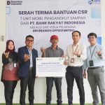 BRI Peduli Salurkan Mobil Pengangkut Sampah Untuk Bank Sampah Bina Karya Sribawono