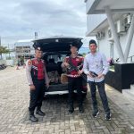 SAT SAMAPTA POLRES PESISIR BARAT LAKSANAKAN PENGAWALAN BANK LAMPUNG DI BULAN PUASA RAMADHAN