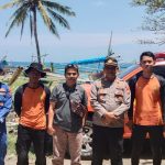 POLSEK PESISIR SELATAN BERSAMA TIM GABUNGAN LAKUKAN PENCARIAN KORBAN NELAYAN TENGGELAM DI PERAIRAN LAUT PELABUHAN AGUNG
