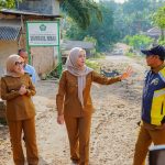 Wagub Jihan Tinjau Progres Pembangunan Ruas Jalan Kasui-Air Ringkih di Way Kanan
