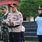 Amankan Mudik Lebaran, Polres Way Kanan Apel Gelar Pasukan Operasi Ketupat 2026