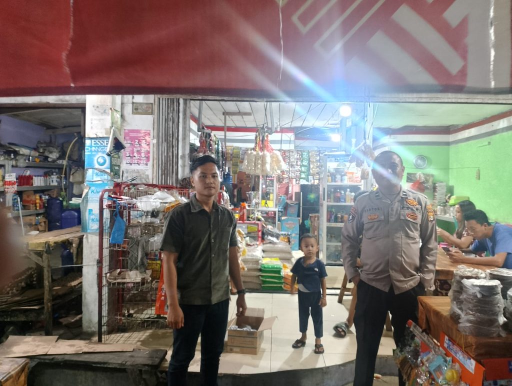 GIAT KRYD POLSEK PESISIR UTARA, PATROLI BLUE LIGHT JAGA KEAMANAN MALAM RAMADHAN