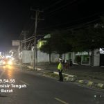 ANTISIPASI KEJAHATAN MALAM HARI, SAT LANTAS POLRES PESISIR BARAT LAKSANAKAN PATROLI BLUE LIGHT