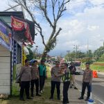 WAKAPOLRES PESISIR BARAT LAKUKAN PENGECEKAN POS PELAYANAN KRUI DALAM OPERASI KETUPAT KRAKATAU 2026