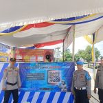 OPS KETUPAT KRAKATAU 2026, SIPROPAM POLRES PESISIR BARAT SOSIALISASIKAN QR CODE YANDUAN PROPAM