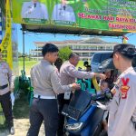 MUDIK AMAN, POS PELAYANAN KRUI BERIKAN PESAN KESELAMATAN KEPADA PEMUDIK