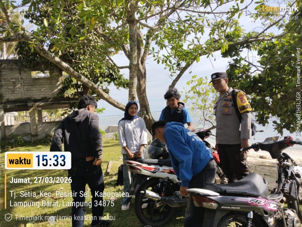 POLSEK PESISIR SELATAN POLRES PESISIR BARAT LAKSANAKAN PATROLI KRYD DI JAM RAWAN SORE