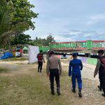 KEPOLISIAN SAT POLAIRUD BERSAMA SAT SAMAPTA POLRES PESISIR BARAT LAKSANAKAN KRYD DI PANTAI LABUHAN JUKUNG