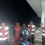 USAI LIBUR LEBARAN PATROLI MALAM DI TINGKATAN SAT SAMAPTA POLRES PESISIR BARAT CEGAH GANGGUAN KAMTIBMAS