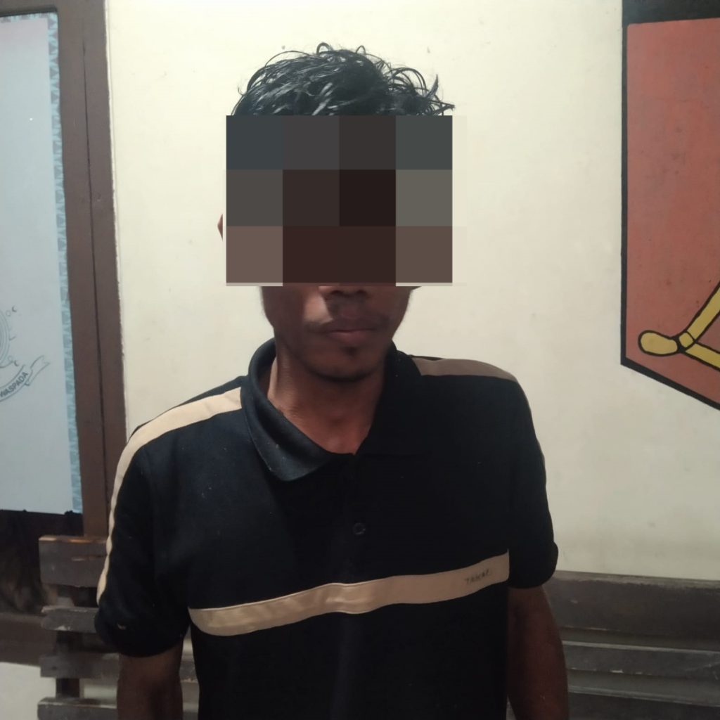 Bawa Kabur Motor Curian, Pelaku Curat Sepeda Motor Alami Laka Tunggal Diamankan Polisi di Baradatu