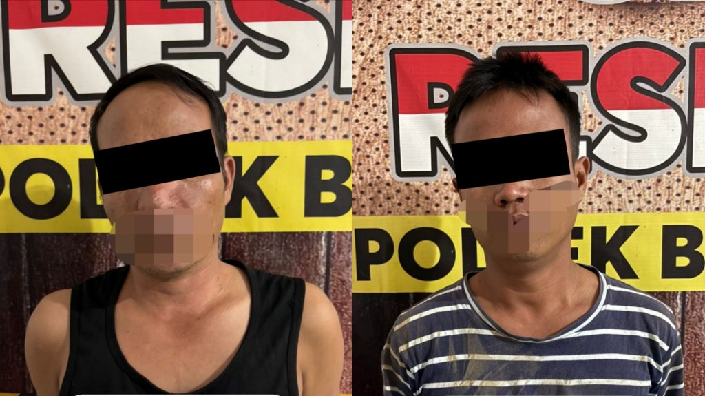 POLRES PESISIR BARAT AMANKAN DUA PELAKU KASUS CURAT