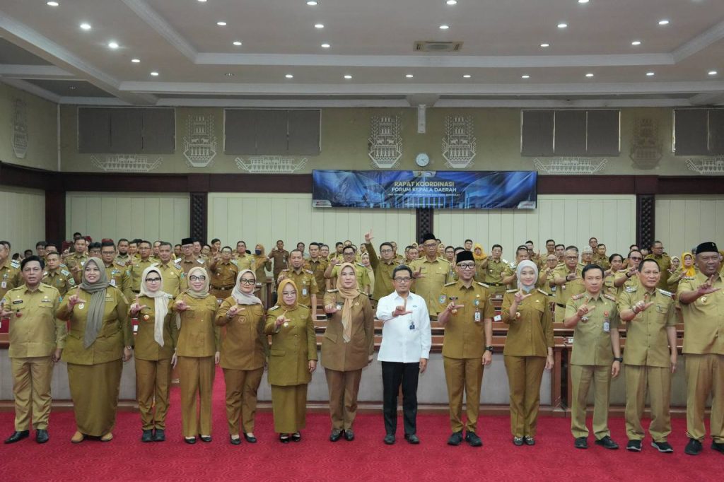 Bupati Way Kanan Hadiri Rakor Kepala Daerah, Dorong Optimalisasi PAD dan Digitalisasi Pendapatan Daerah