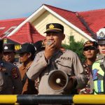 Tingkatkan Kesiapsiagaan Personel, Polres Way Kanan Gelar Sispam Mako