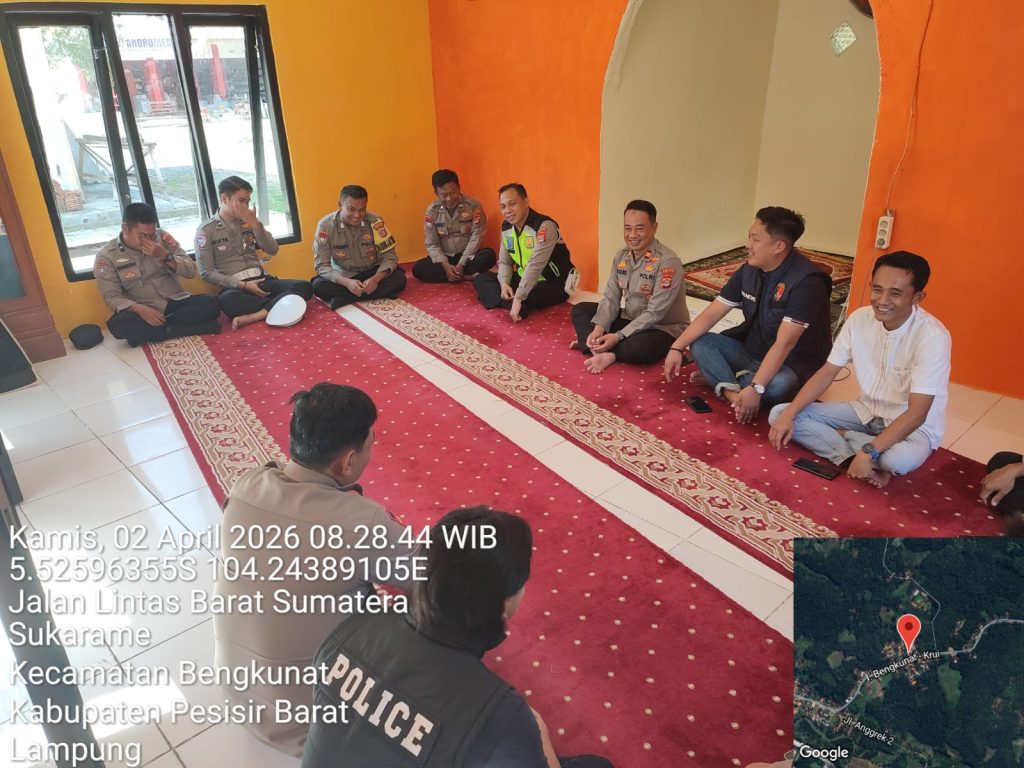 POLSEK NGARAS GELAR BINROHTAL, PERKUAT MENTAL DAN SPIRITUAL PERSONEL