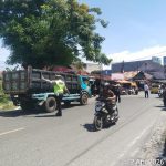 MENEKAN ANGKA KECELAKAAN, SATLANTAS POLRES PESISIR BARAT GELAR PAM RAWAN SIANG