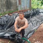 Dukung Program Ketahanan Pangan, Polsek Kasui Manfaatkan Lahan Untuk Budidaya Ikan