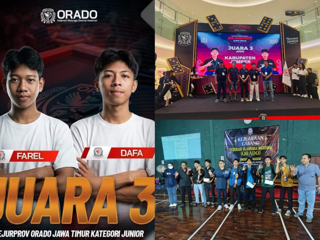 Orado Jember Bersinar, Dari Kejuaraan Lokal Hingga Tembus Podium Kejurprov Jatim 2026