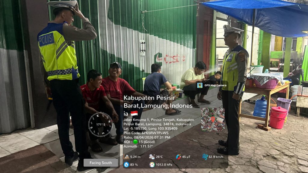 PATROLI DIALOGIS HUMANIS SATLANTAS POLRES PESISIR BARAT