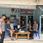 SAT BINMAS POLRES PESISIR BARAT LAKSANAKAN PEMBENTUKAN PAM SWAKARSA SABUK KAMTIBMAS