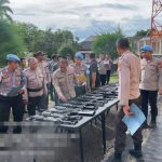 Polda Lampung Cek Senpi Anggota Hingga Amunisi di Polres Way Kanan