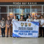 Kabag Binkar Biro SDM Polda Lampung Sosialisasi PNPB Asessment Center Polri di Pemda Way Kanan