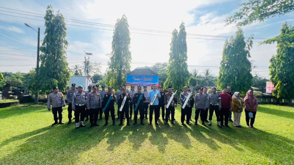 Pererat Sinergi dengan Masyarakat, Polsek Umpu Semenguk Gelar Apel Sabuk Kamtibmas