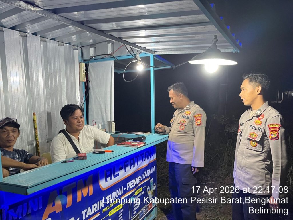 POLSEK NGARAS GENCARKAN PATROLI HUNTING, ANTISIPASI KEJAHATAN 3C