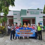 TANAMKAN KESADARAN BERKENDARA, SATLANTAS POLRES PESISIR BARAT BERIKAN EDUKASI DI SMPN 2 KRUI