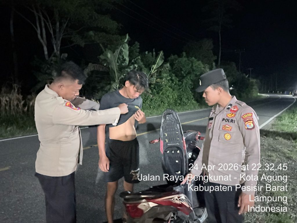 PATROLI KRYD DI WILKUM POLSEK NGARAS POLRES PESISIR BARAT