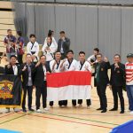 PERSONEL POLRES PESISIR BARAT RAIH TIGA MEDALI EMAS DI KEJUARAAN TAEKWONDO INTERNASIONAL DI JEPANG