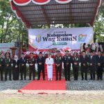 Kapolres Way Kanan Hadiri Upacara Peringatan HUT ke-27 Kabupaten Way Kanan