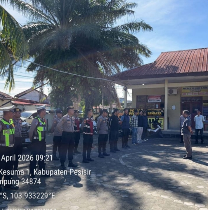 TON SIAGA III, SIAP JAGA SITUASI KONDUSIF DI WILAYAH HUKUM POLRES PESISIR BARAT