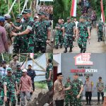 Pangdam V/Brawijaya Tinjau Pembangunan Jembatan Perintis Garuda dan KDKMP di Wilayah Kodim 0824/Jember