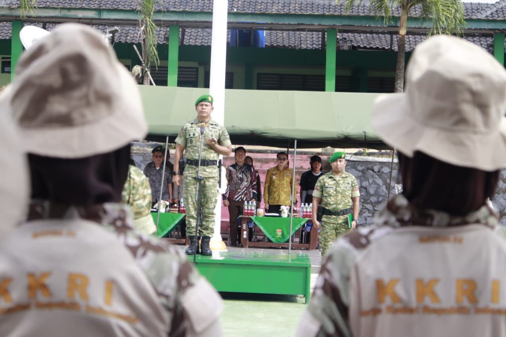 Sinergi TNI dan Pemkab Way Kanan Bina Generasi Muda Ciptakan Generasi Emas