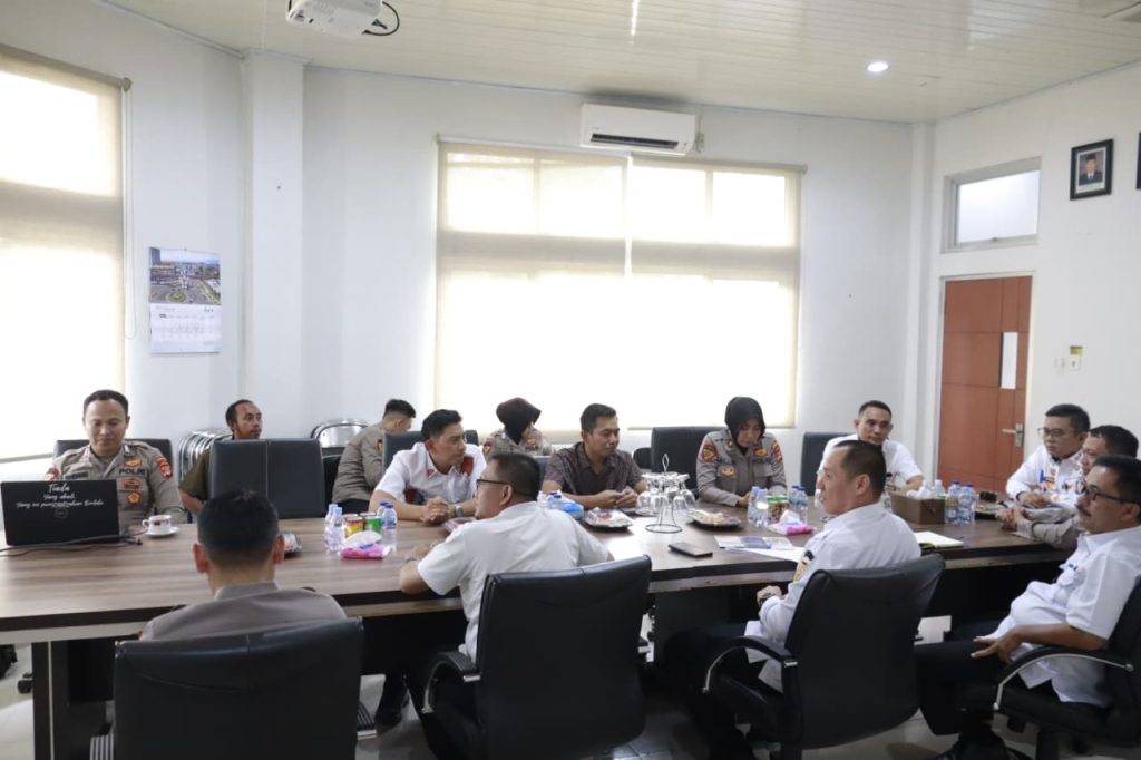 Sekda Machiavelli Terima Kunjungan Polda Lampung, Bahas Assesment Center ASN