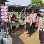 POLSEK PESISIR UTARA LAKSANAKAN MONITORING DAN PENGAMANAN PASAR PEKON KERBANG LANGGAR