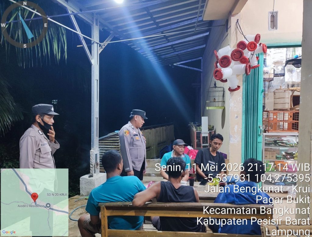 JAGA SITUASI AMAN, PERSONEL POLSEK NGARAS LAKSANAKAN PATROLI KRYD