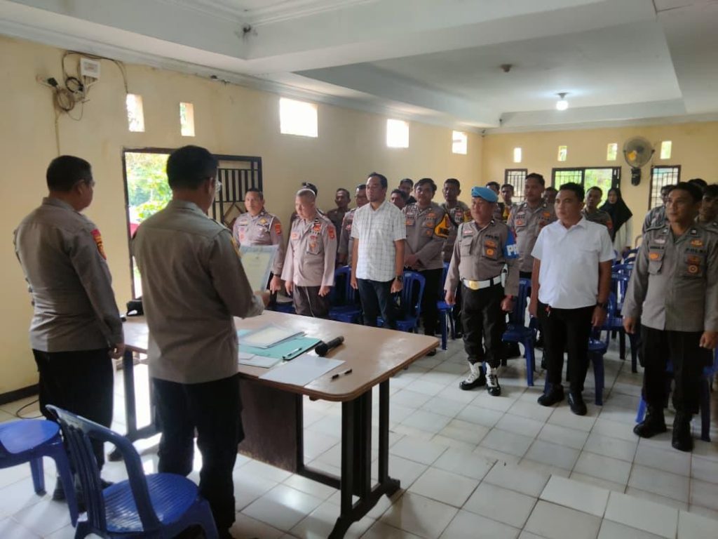 Jabat Kapolsek Umpu Semenguk, AKP Tosira Siap Berantas Peredaran Narkotika
